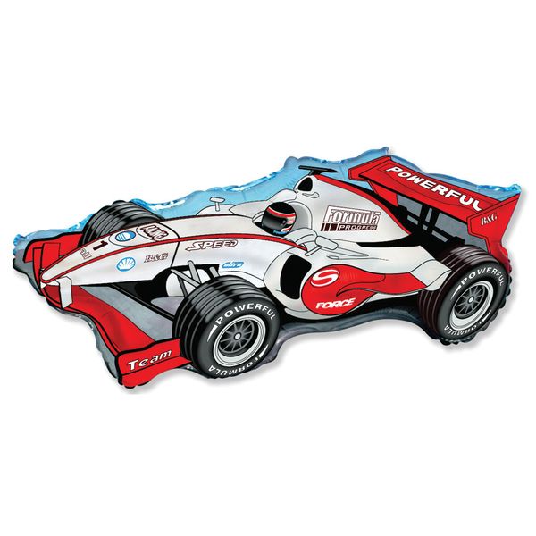 Balao-Metalizado-Flexmetal-Carro-Formula-Racer-Prata