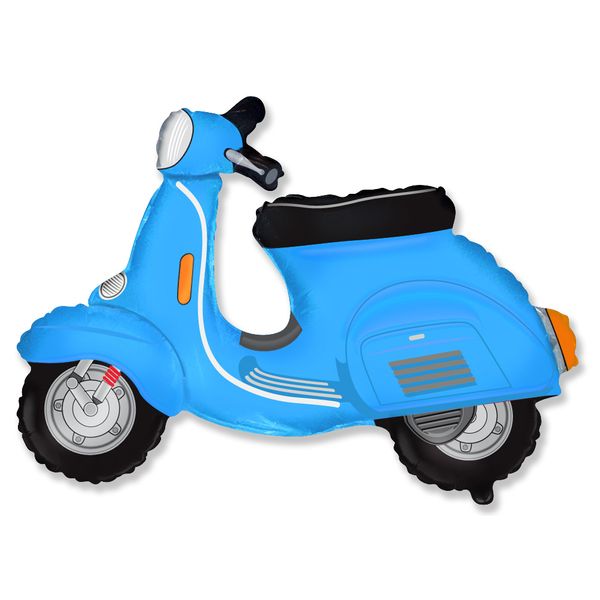 Balao-metalizado-scooter-azul-moto-motinho-motoca