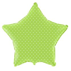 Estrela-Verde-Baby-bolinhas-Brancas