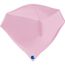 balao-metalizado-em-formato-de-diamante-rosa-bebe-grabo-74207PP-Gem-18inc-Pastel-Pink-4D