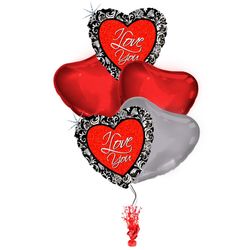 Balao-Metalizado-Kit-Love-Damask